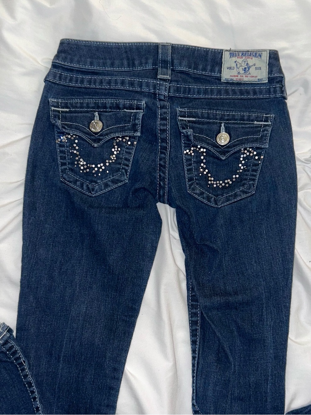 Y2k True Religion Low Rise Skinny Jeans